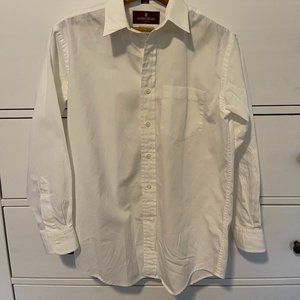 Nordstrom Kid's White Long Sleeve Button Down